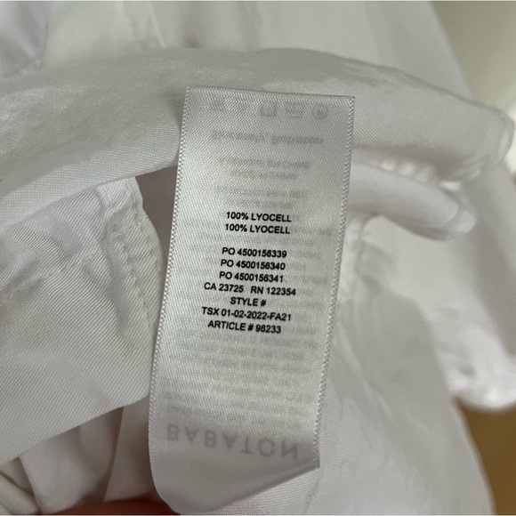Babaton Button-Up Utility Blouse in White - Picture 8 of 8